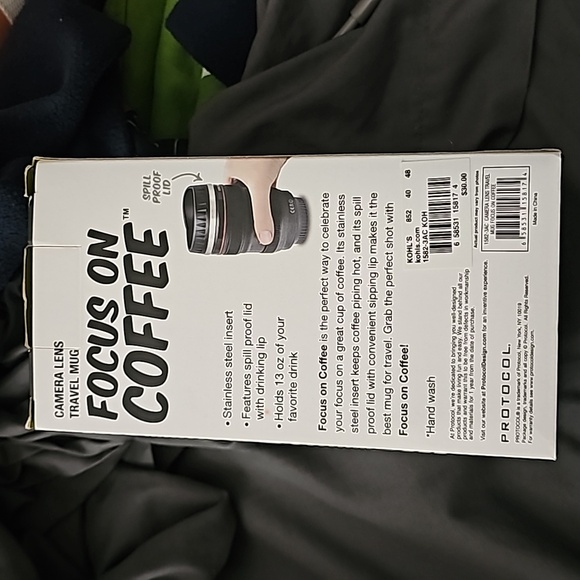 Camera lens coffee mug 13 oz - Picture 3 of 3